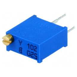 Potenţiometru 1kΩ 500mW THT Multitură ±10% | Electronic-mag.ro | Componente Electronice