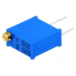 Potenţiometru 5kΩ 500mW THT Multitură ±10% | Electronic-mag.ro | Componente Electronice