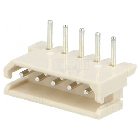 Conector cablu-placă soclu tată Mini-SPOX 2,5mm PIN 5 THT 3A | Electronic-mag.ro | Componente Electronice