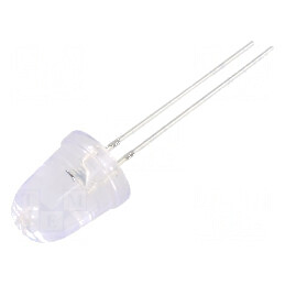 LED CR 10mm Albastru 10000mcd 8° Convex 20V | Electronic-mag.ro | Componente Electronice