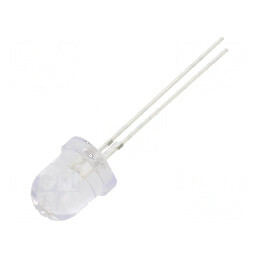 LED 7,8mm verde albăstrui 25000-30000mcd 30° | Electronic-mag.ro | Componente Electronice