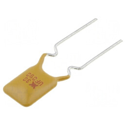 Siguranţă polimerică PTC 0,9A 7,4x12,2mm 5mm | Electronic-mag.ro | Componente Electronice