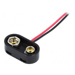 Conector 6F22 cu cablu de 150mm | Electronic-mag.ro | Componente Electronice