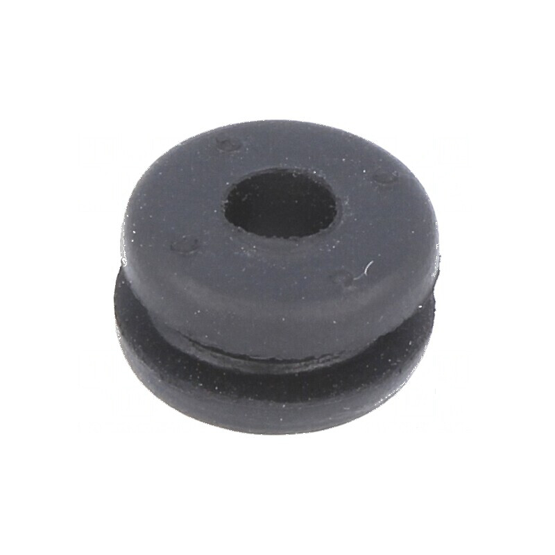 Manșon cauciuc negru 8mm x 4mm -30÷90°C | Electronic-mag.ro | Componente Electronice