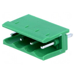 Regletă de conexiuni deconectabilă 5,08mm, 4 piste | Electronic-mag.ro | Componente Electronice
