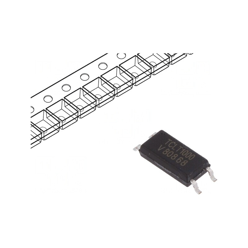 Optocuplor SMD 5kV 70V SOP4L | Electronic-mag.ro | Componente Electronice