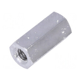 Piuliță distanțieră filetată 15mm M4 hexagonală | Electronic-mag.ro | Componente Electronice