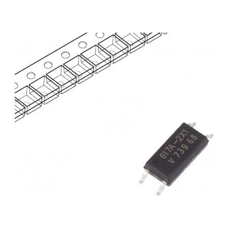 Optocuplor SMD 5kV 80V SOP4L | Electronic-mag.ro | Componente Electronice