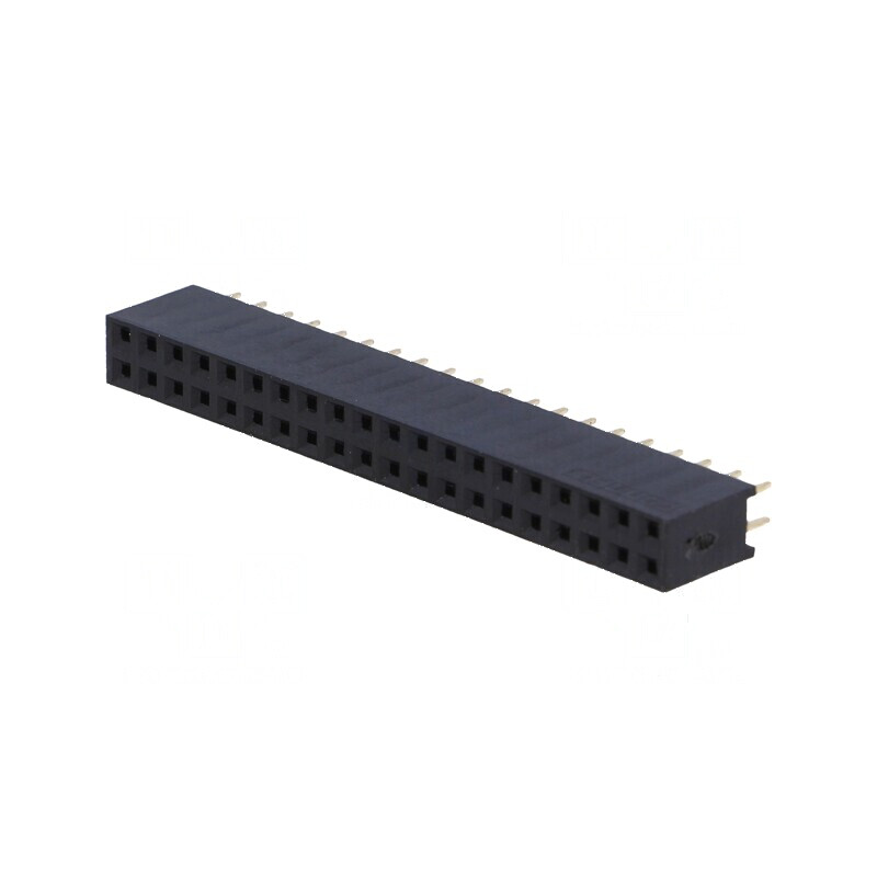 Conector şiruri pini soclu mamă 40 pini 2,54mm THT 2x20 | Electronic-mag.ro | Componente Electronice Conector şiruri pini soclu mamă 40 pini 2,54mm THT 2x20 | Electronic-mag.ro | Componente Electronice