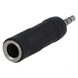 Adaptor Jack 3,5mm la Jack 6,3mm stereo | Electronic-mag.ro | Componente Electronice