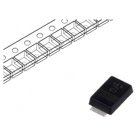 Diodă Schottky SMD 100V 3A CFP5 SOD128 - Redresor  | Electronic-mag.ro | Componente Electronice