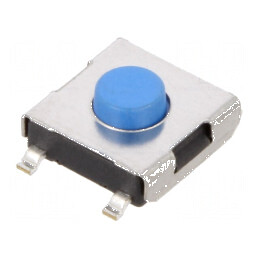 Microîntrerupător TACT SPST-NO 0,05A/12VDC SMT 1,6N | Electronic-mag.ro | Componente Electronice