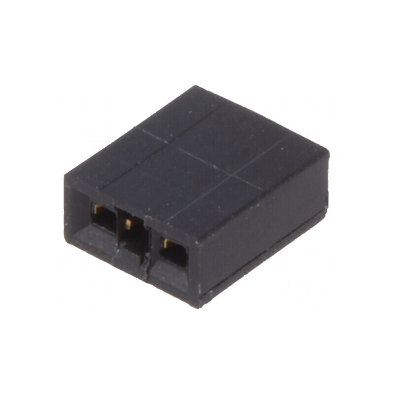 Conector şir pini mamă 2x2,54mm 1x2 | Electronic-mag.ro | Componente Electronice