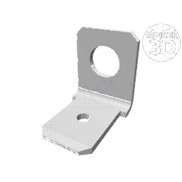 Terminal plat 6,3mm 0,8mm tată M4 alamă cositorit | Electronic-mag.ro | Componente Electronice