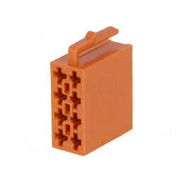 Carcasă ISO PIN 8 pentru Conector Mufă | Electronic-mag.ro | Componente Electronice