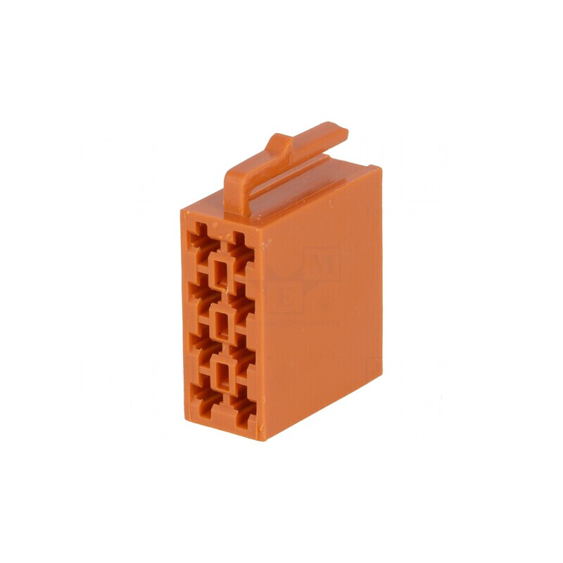 Carcasă ISO PIN 8 pentru Conector Mufă | Electronic-mag.ro | Componente Electronice