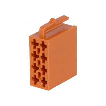 Carcasă ISO PIN 8 pentru Conector Mufă | Electronic-mag.ro | Componente Electronice