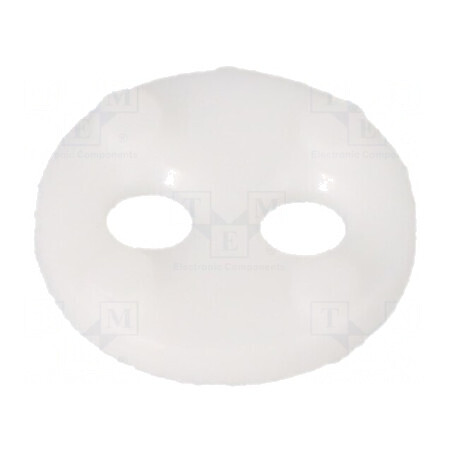 Bucșă de distanțare LED 6,4mm pentru LED-uri 3mm și 5mm, Lungime 1,5mm | Electronic-mag.ro | Componente Electronice