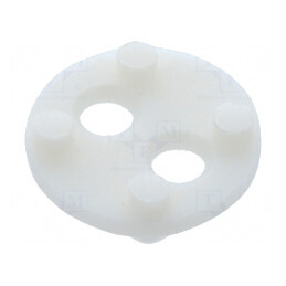 Bucșă de distanțare LED 6,4mm pentru LED-uri 3mm și 5mm, Lungime 1,8mm | Electronic-mag.ro | Componente Electronice