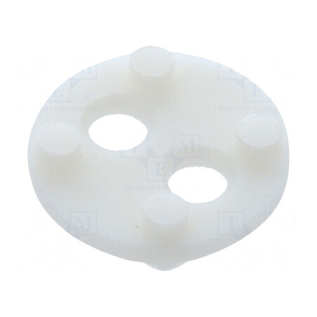 Bucșă de distanțare LED 6,4mm pentru LED-uri 3mm și 5mm, Lungime 1,8mm | Electronic-mag.ro | Componente Electronice