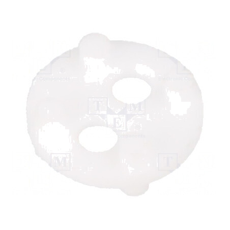 Bucșă de distanțare LED Ø6,4mm pentru LED-uri 3mm și 5mm, Lungime 2,3mm | Electronic-mag.ro | Componente Electronice