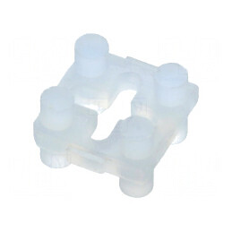 Bucșă de distanțare LED 3mm, 5mm - Lungime 3mm, Naturală, Grosime 1mm | Electronic-mag.ro | Componente Electronice