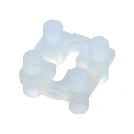 Bucșă de distanțare LED 3mm, 5mm - Lungime 3mm, Naturală, Grosime 1mm | Electronic-mag.ro | Componente Electronice