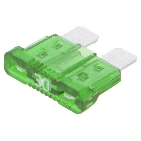 Siguranţă auto 30A 32VDC UNIVAL 19,1mm | Electronic-mag.ro | Componente Electronice