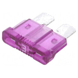 Siguranţă auto 3A 32VDC UNIVAL 19,1mm | Electronic-mag.ro | Componente Electronice