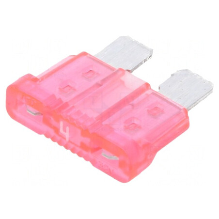 Siguranţă auto 4A 32VDC 19,1mm UNIVAL | Electronic-mag.ro | Componente Electronice