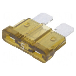 Siguranţă auto 5A 32VDC UNIVAL 19,1mm | Electronic-mag.ro | Componente Electronice