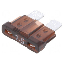 Siguranţă auto 7,5A 32VDC UNIVAL 19,1mm | Electronic-mag.ro | Componente Electronice