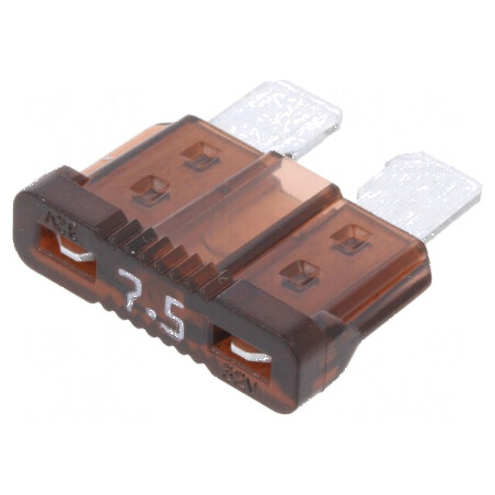 Siguranţă auto 7,5A 32VDC UNIVAL 19,1mm | Electronic-mag.ro | Componente Electronice
