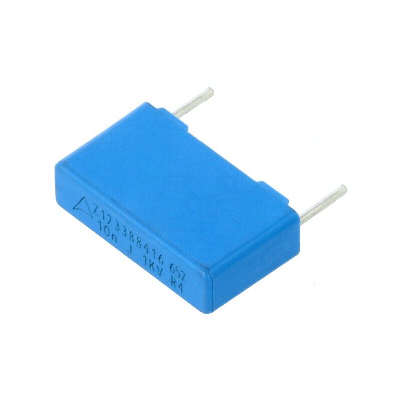 Condensator polipropilenă 10nF THT ±5% 5x10,5x18mm 15mm | Electronic-mag.ro | Componente Electronice