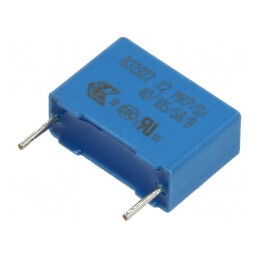 Condensator polipropilenă 0,22uF THT ±10% 15mm 630VDC | Electronic-mag.ro | Componente Electronice