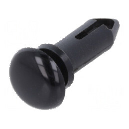 Diblu poliamidă 14,5mm x 5mm negru | Electronic-mag.ro | Componente Electronice