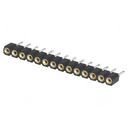 Conector şiruri pini soclu mamă 14 contacte întoarse | Electronic-mag.ro | Componente Electronice