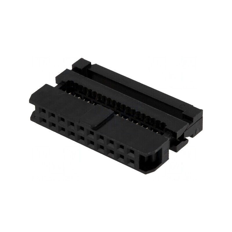 Conector IDC mufă mamă 20 PIN pentru cablu bandă 1mm | Electronic-mag.ro | Componente Electronice