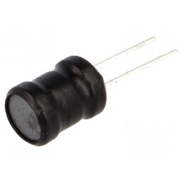 Inductor THT 1mH 450mA 1,26Ω Ø10,5x13,5mm vertical | Electronic-mag.ro | Componente Electronice