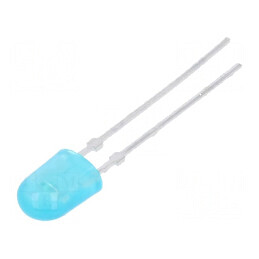 LED oval albastru 5,2x3,8x7mm 720-1450mcd 20mA | Electronic-mag.ro | Componente Electronice