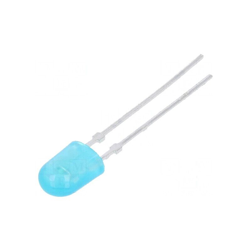LED oval albastru 5,2x3,8x7mm 720-1450mcd 20mA | Electronic-mag.ro | Componente Electronice