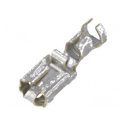 Terminal plat 6,3mm 0,8mm mamă pentru cablu drept 4÷6mm2 | Electronic-mag.ro | Componente Electronice