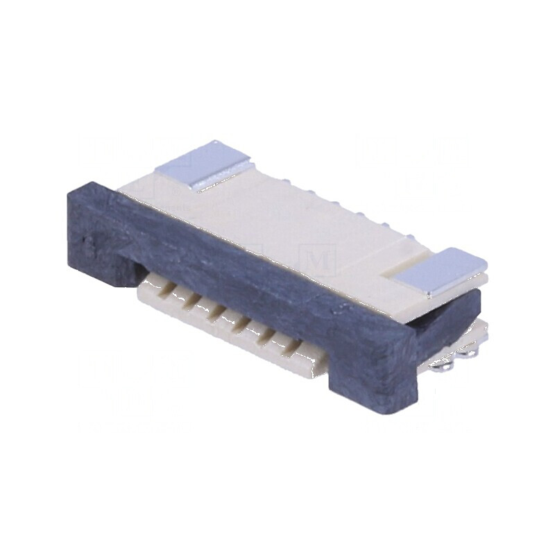 Conector FFC/FPC orizontal PIN 6 ZIF SMT 30mΩ | Electronic-mag.ro | Componente Electronice