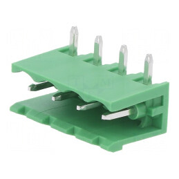 Regletă de conexiuni deconectabilă 5,08mm 4 socluri tată | Electronic-mag.ro | Componente Electronice