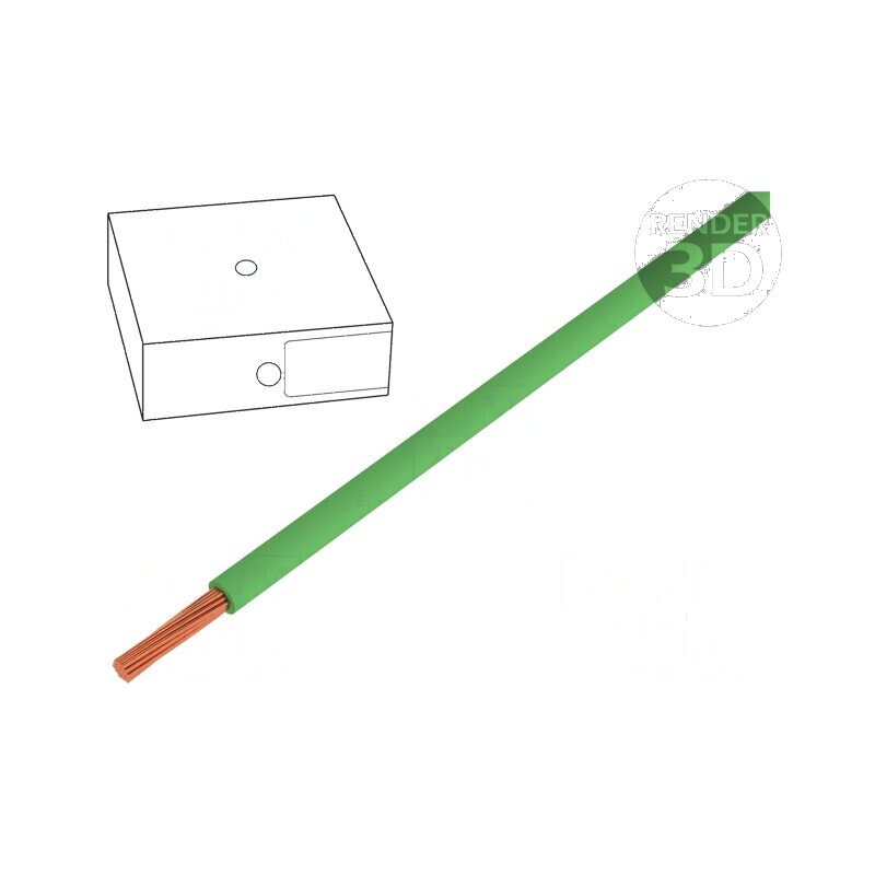 Cablu litat H05V-K 1mm2 PVC verde 300V 500V Clasa 5 | Electronic-mag.ro | Componente Electronice Cablu litat H05V-K 1mm2 PVC verde 300V 500V Clasa 5 | Electronic-mag.ro | Componente Electronice