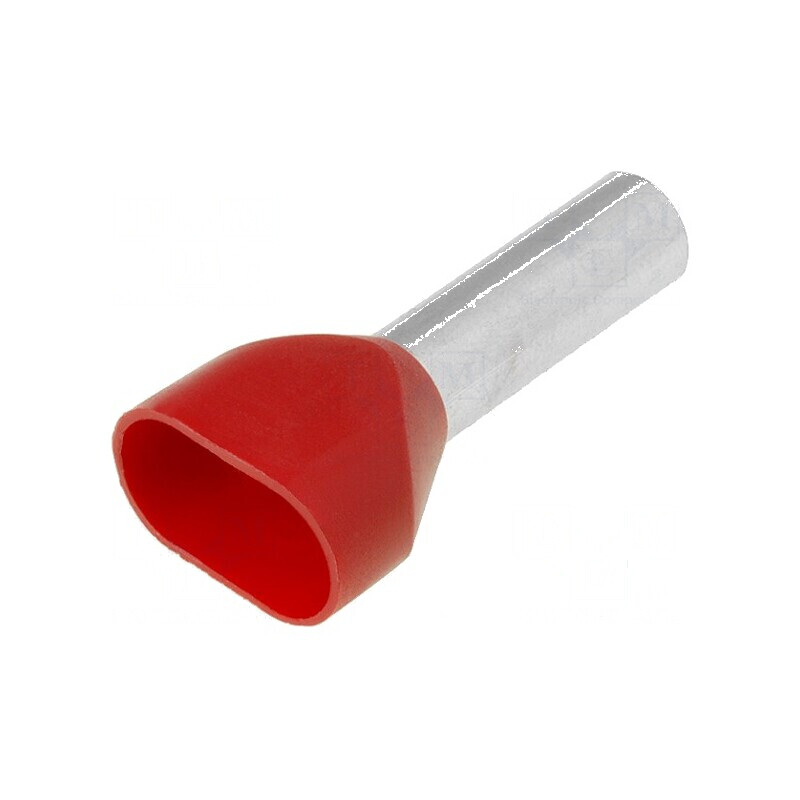 Vârf tub de capăt dublu izolată cupru 10mm2 18mm cositorit | Electronic-mag.ro | Componente Electronice Vârf tub de capăt dublu izolată cupru 10mm2 18mm cositorit | Electronic-mag.ro | Componente Electronice
