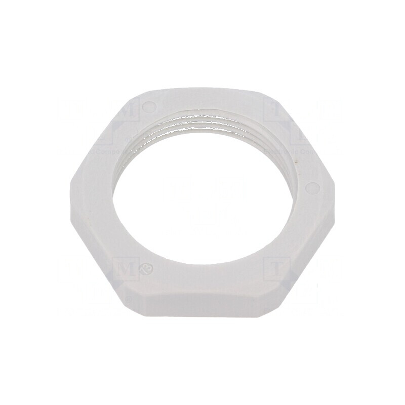 Piuliță M25 poliamidă 6,5mm Cheie 32mm gri -40÷100°C | Electronic-mag.ro | Componente Electronice Piuliță M25 poliamidă 6,5mm Cheie 32mm gri -40÷100°C | Electronic-mag.ro | Componente Electronice