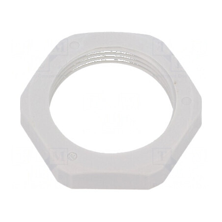 Piuliță M25 poliamidă 6,5mm Cheie 32mm gri -40÷100°C | Electronic-mag.ro | Componente Electronice