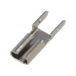Terminal plat 2,8mm 0,8mm mamă THT alamă cositorit drept | Electronic-mag.ro | Componente Electronice