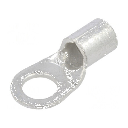 Inelar M6 10mm2 cu cablu cositorit cupru 6,5mm - Vârf crimpat | Electronic-mag.ro | Componente Electronice